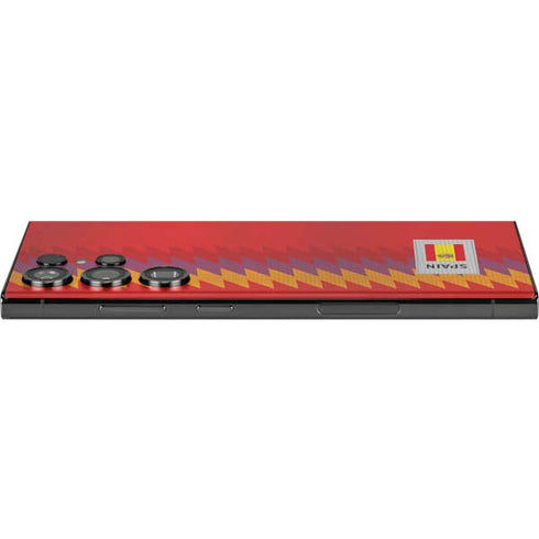 Spain Soccer Flag Galaxy Skins
